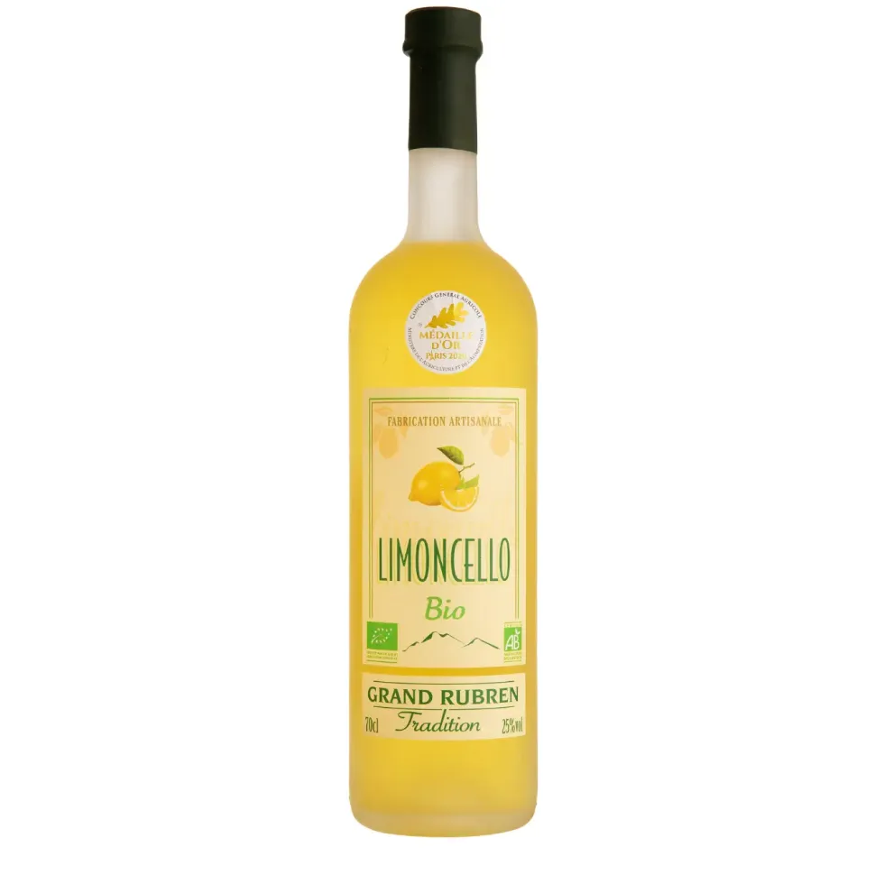 Limoncello bio 25° Grand Rubren - 70 cl