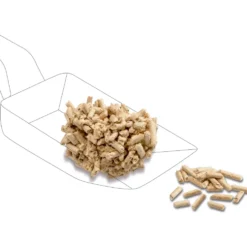 Litière en vrac pour chat, oiseau et rongeur Cat’s Best Universal - le seau de 12,4 L
