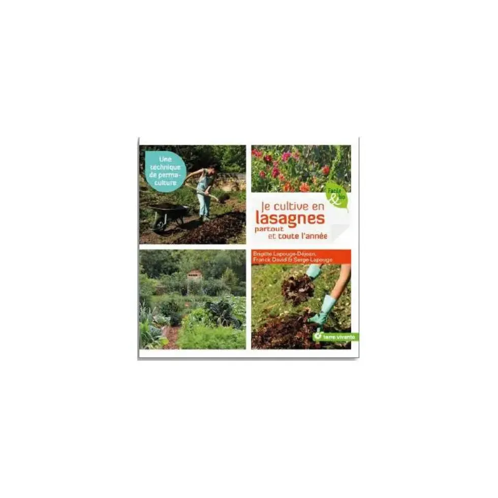 Livre Je cultive en lasagnes partout et toute l'année Éds Terre Vivante - 118 pages