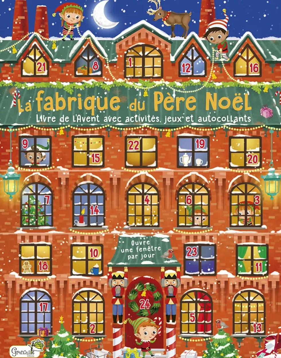 Livre "La fabrique du Père Noël" aux Éditions Grenouille