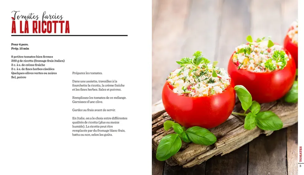 Livre "Le meilleur des tomates" aux Éditions Artemis