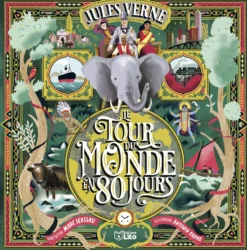 Livre "Le tour du monde en 80 jours" aux Éditions Lito