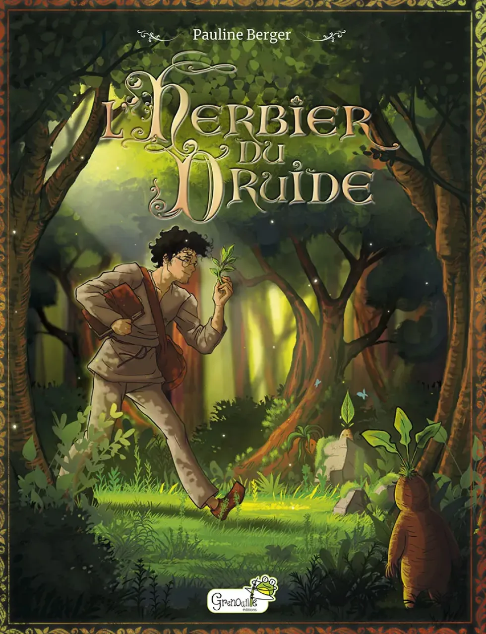Livre "L’herbier du druide" aux Éditions Grenouille
