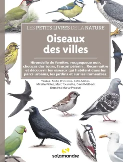 Livre "Oiseaux des villes" collection Les petits livres de la nature aux Éditions Salamandre
