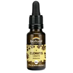 Élixir n°9 Biofloral de clématite en flacon de 20 ml