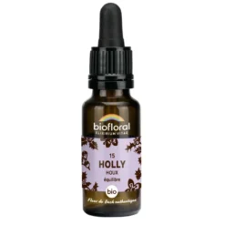 Élixir n°15 Biofloral de houx en flacon de 20 ml