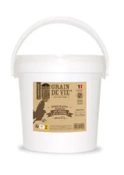 Lot de 30 boules de graisse sans filet avec distributeur Grain de Vie - 2,7 kg