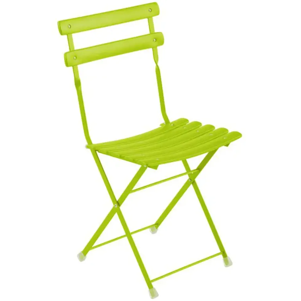 Lot de 2 chaises pliantes Paradisio vert anis