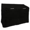 Lot housses pour cuisine 2 éléments noir Le Marquier - L 170 x P 65 x H 110 cm