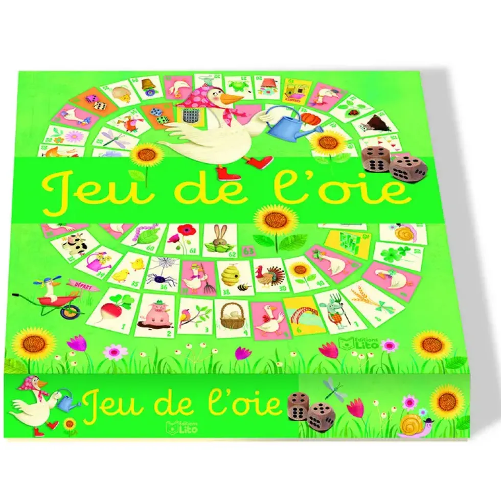 Ma grande boîte à jeu de l’oie des éditions Lito