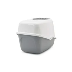 Maison de Toilette Nestor Savic Blanc/Gris 56x39x38,5 cm