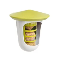 Mangeoire pour oiseaux vert et blanc Hamiform multi feeder