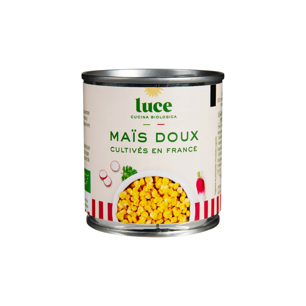 Maïs doux bio Luce - 3 x 150 g