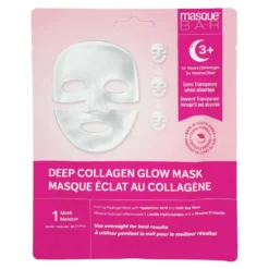 Masque de nuit éclat au collagène Bar