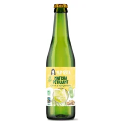 Matcha pétillant citron et gingembre bio Yumista - 33 cl