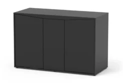 Meuble pour aquarium en bois coloris noir 2 portes Aquatlantis Volga 350 - 80 x 52,5 x 122,5 cm
