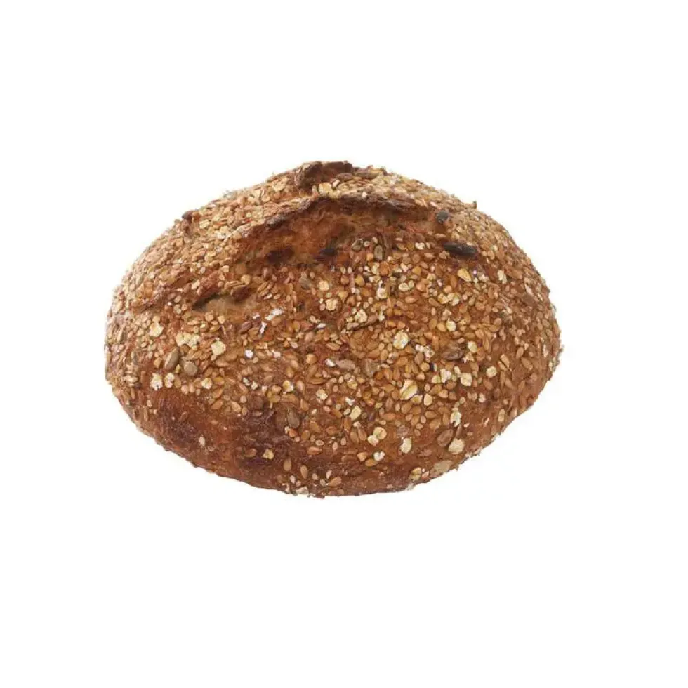 Miche de pain au lin doré et courge bio emballée Belledonne - 500 g