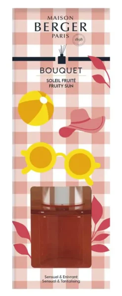 Mini bouquet senteur pêche soleil fruité Maison Berger Paris - 90 ml