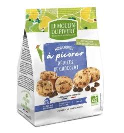 Mini cookies bio à picorer Moulin du pivert - 170 g