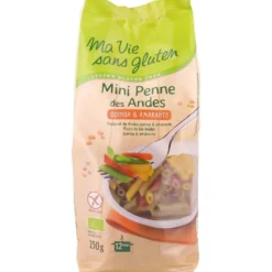 Mini penne des Andes aux 3 céréales - 250 gr