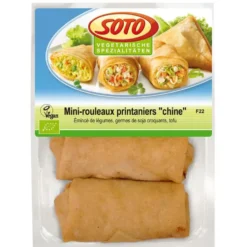 Mini rouleaux printaniers bio Chine Soto - 200 g