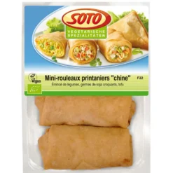 Mini rouleaux printaniers bio Chine Soto - 200 g
