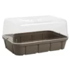 Mini serre taille L couleur taupe Eda - 56 x 38 x 25 cm