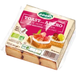 Mini toast complet bio Borsa - 80 g