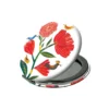 Miroir de poche rond Cartesdart pivoines - Ø 7,5 cm