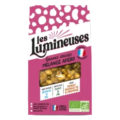 Mélange apéro de graines bio grillées Les Lumineuses - 90 g
