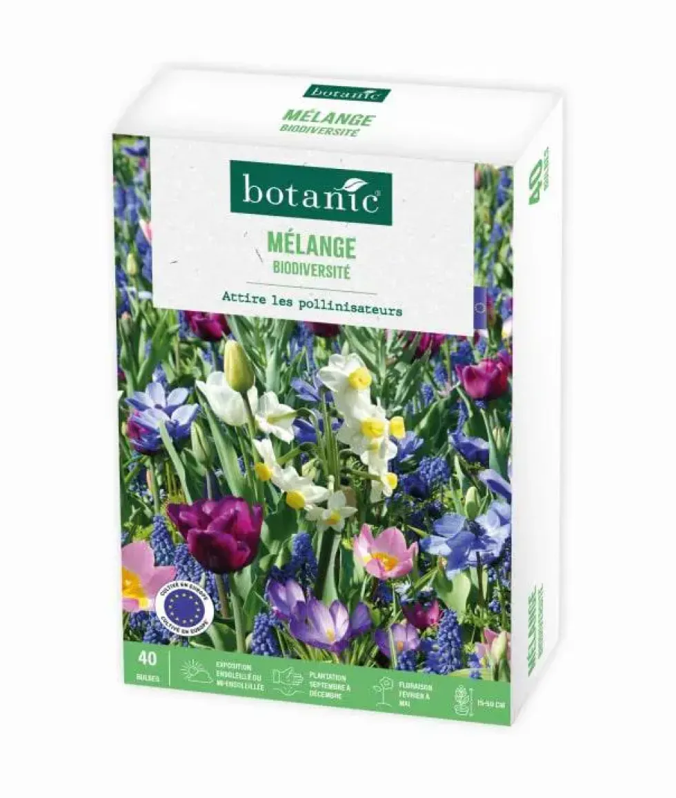 Mélange biodiversité botanic® - 40 bulbes