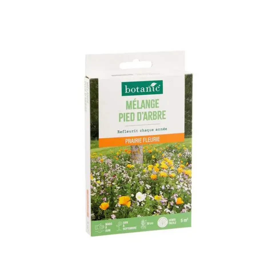Mélange de graines pour pied d'arbre botanic® - graines à semer (5 m²)