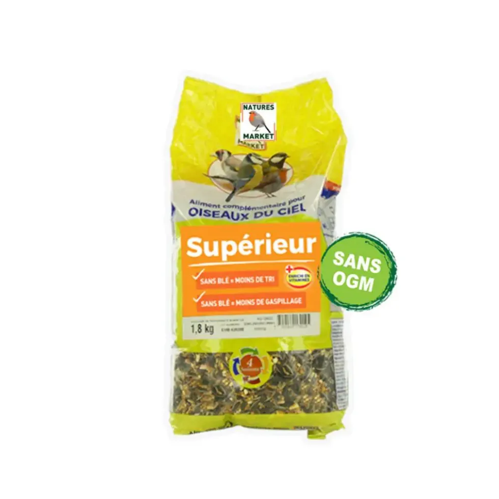 Mélange de graines supérieur - 1,8 kg
