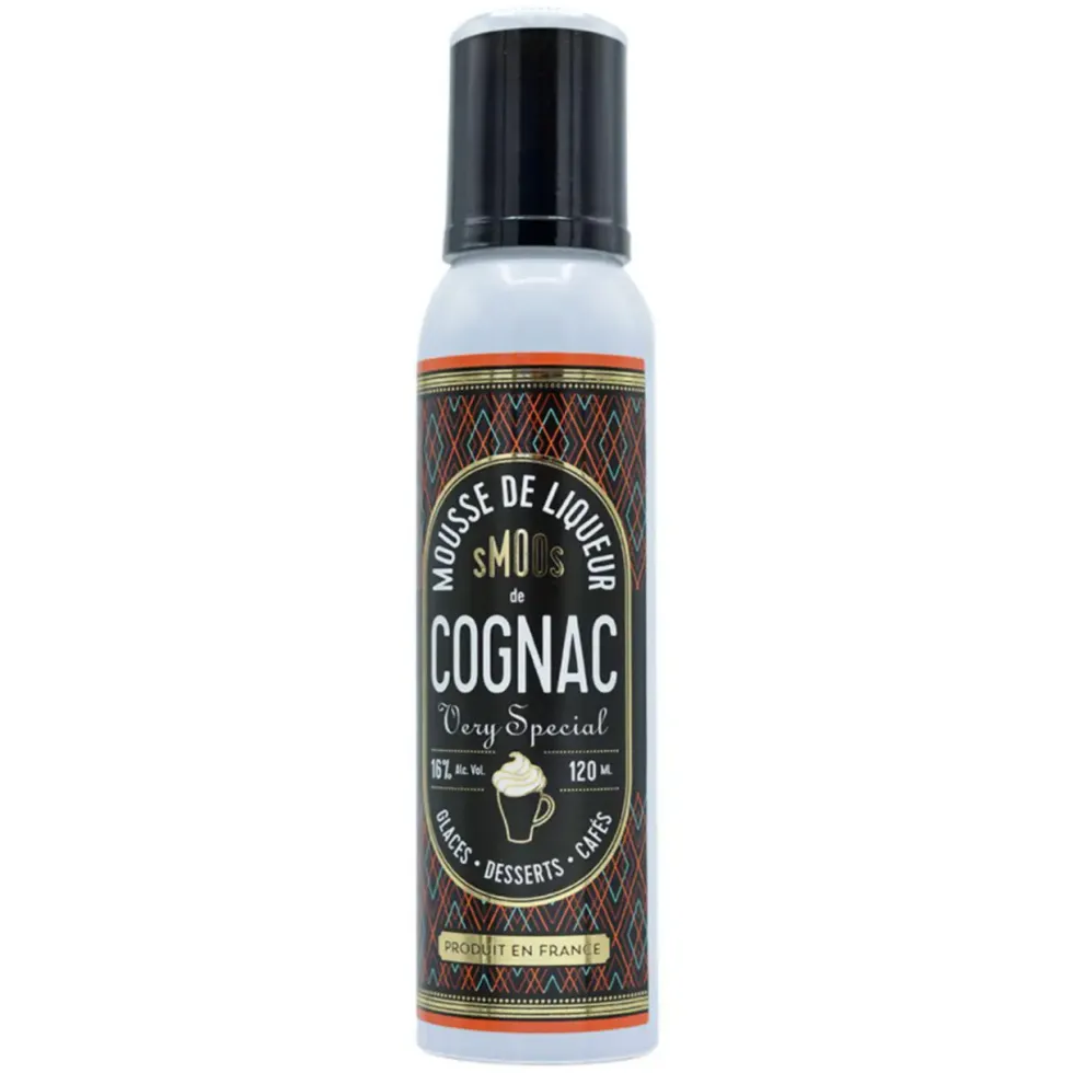 Mousse de liqueur de cognac very special Smoos - 120 ml