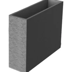 Muret loft gris gamme Graphit L99,5xI29,5xH78,5 cm
