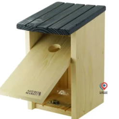 Nichoir pour oiseaux en bois épicéa Chez Jojo - Ø 34 mm