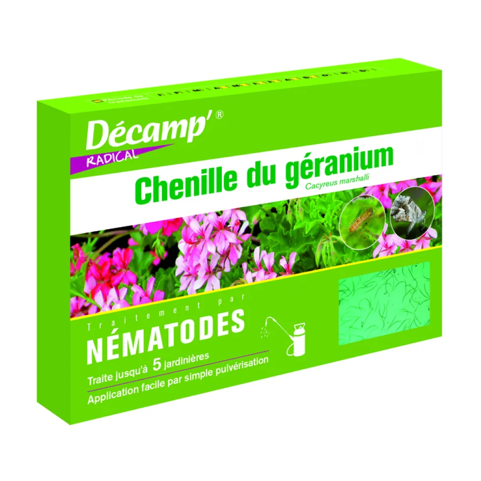 Nématodes géranium 10 millions