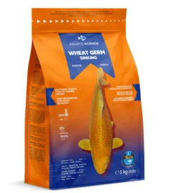 Nourriture complète pour koïs de minimum 25 cm de long Aquatic Science Wheat Germ Sinking - Taille L sac de 5 kg