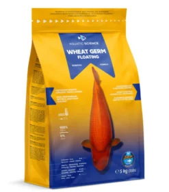 Nourriture complète pour koïs de minimum 15 cm de long Aquatic Science Wheat Germ Floating - Taille M sac de 5 kg