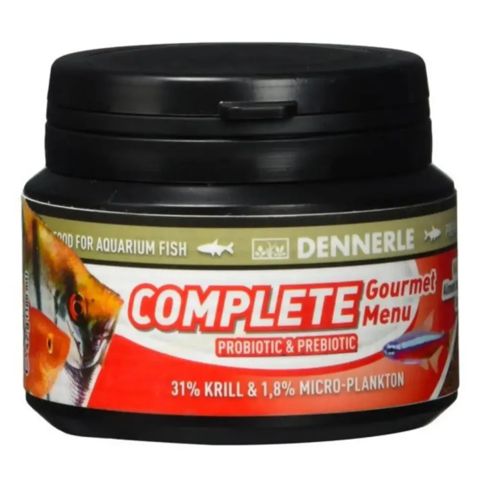 Nourriture complète pour poissons, gourmet, DENNERLE - contenance de 42g, 100ml