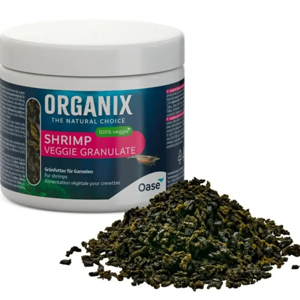 Nourriture crevettes herbivores, granulés végétaux, OASE AQUARIUM - 175ml