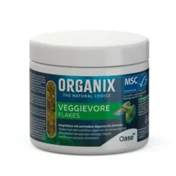 Nourriture poissons herbivores, Organix Veggievore Flakes - OASE AQUARIUM - 175ml
