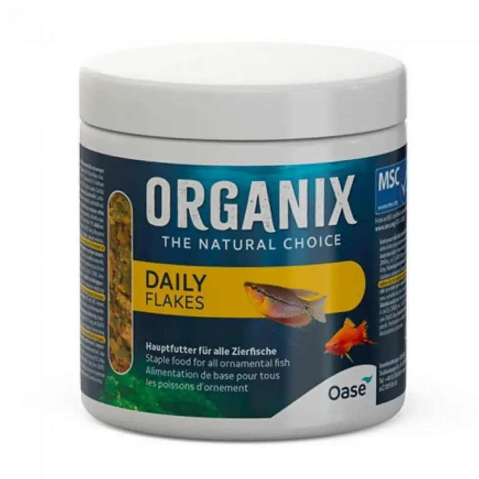 Nourriture quotidienne pour poissons organix, OASE AQUARIUM Daily Flakes - 250ml