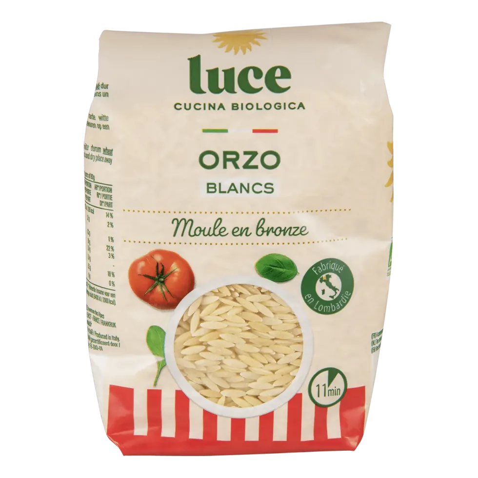 Orzo blancs bio Luce - 500 g