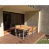 Pack complet terrasse composite chocolat 10 m2