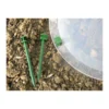 Pack de 10 mini piquets vert spécial cloche en polyamide