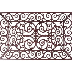 Paillasson antique en fonte 72,8 x 46 cm