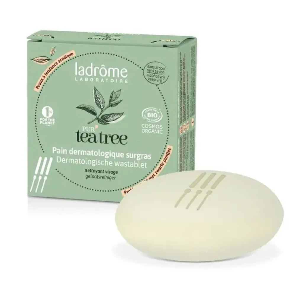 Pain dermatologique surgras PUR'tea tree Ladrôme - 105 g