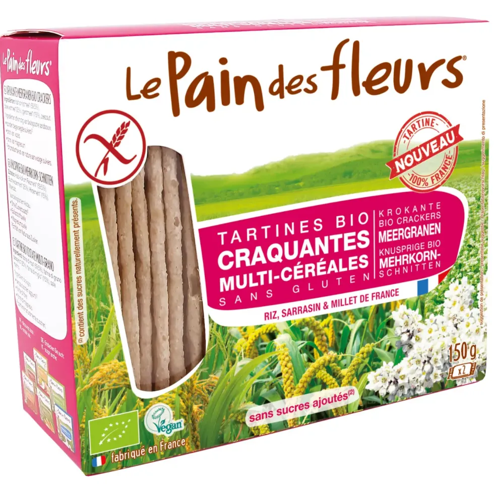 Pain des fleurs multicéréales - 150 gr