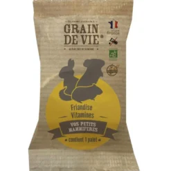 Palet bio vitamines pour petits mammifères Grain de vie - 60 g